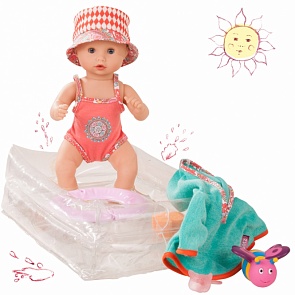 Кукла Аквини-девочка с аксессуарами, 33 см. (Gotz, 1853137)